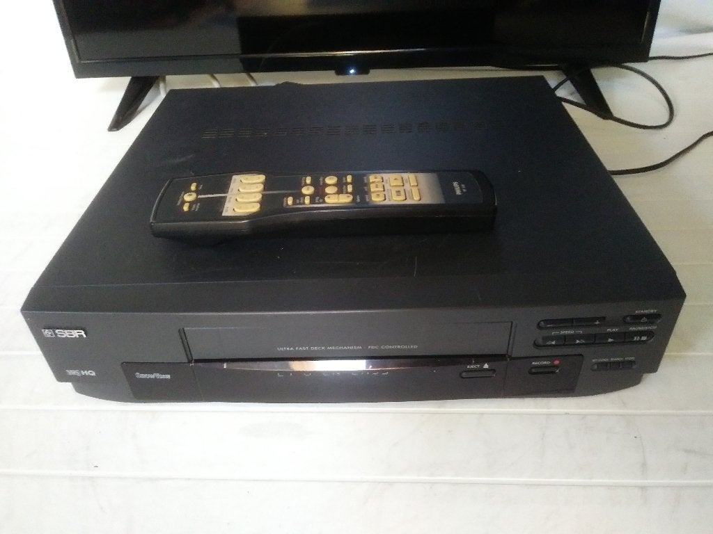 Enregistreur vidéo SBR (Philips) 2SB47 avec télécommande, Enlèvement ou Envoi, Utilisé, Lecteur ou enregistreur VHS