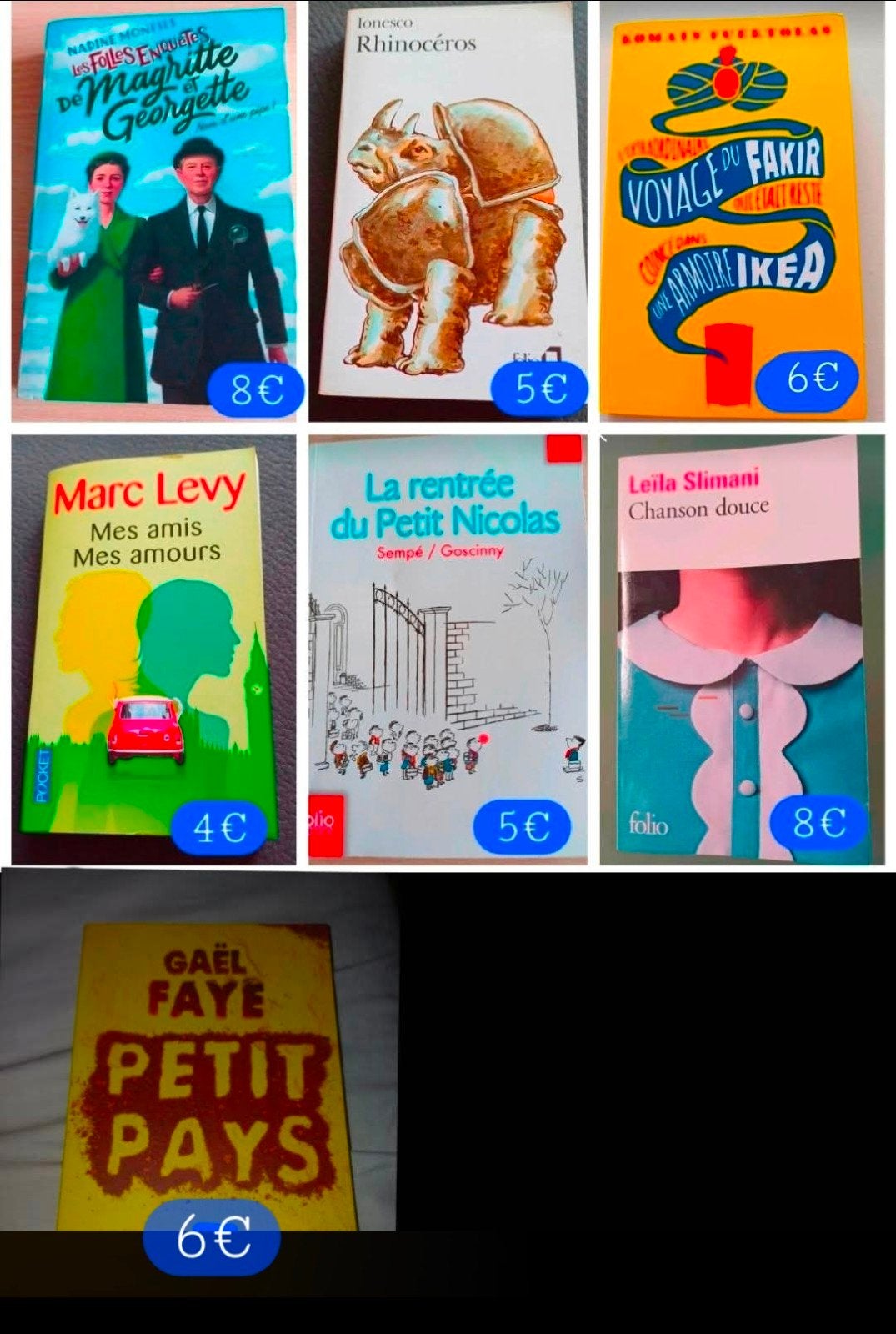 lot de livres, Livres, Humour, Enlèvement ou Envoi