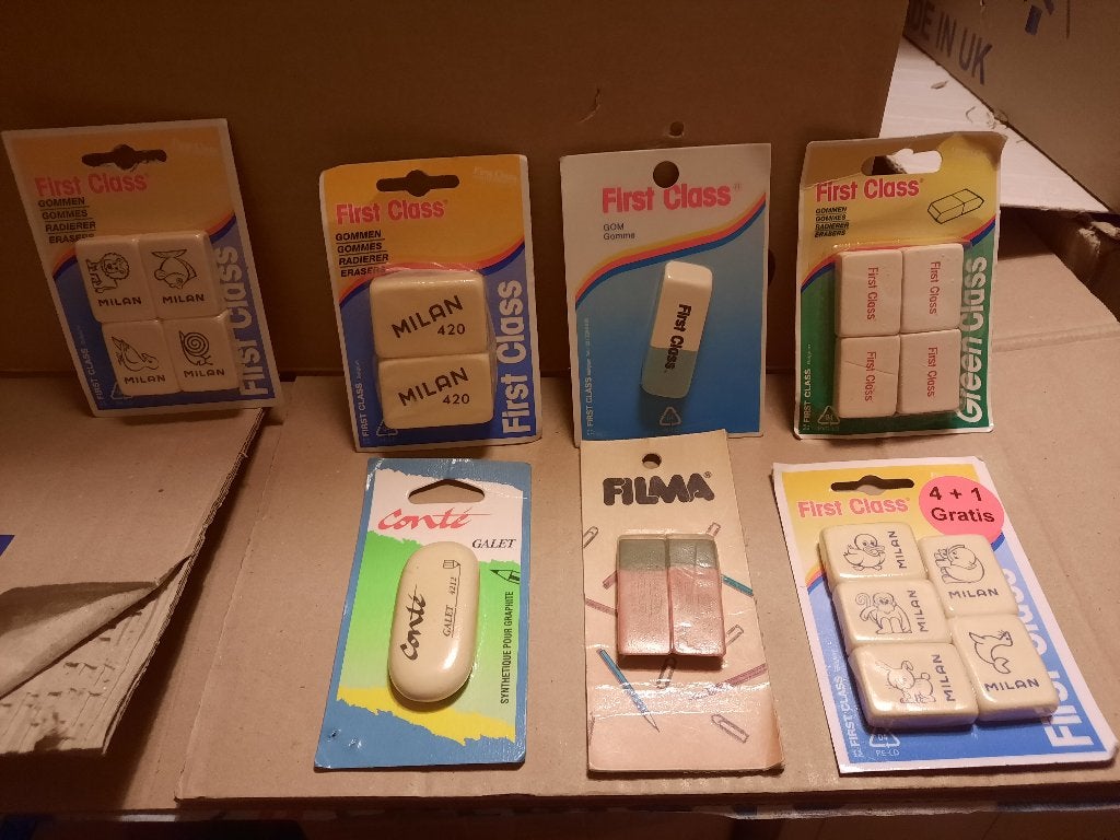 splinternieuwe gommen, scherpers, enz uit te kiezen, Ophalen of Verzenden, Nieuw