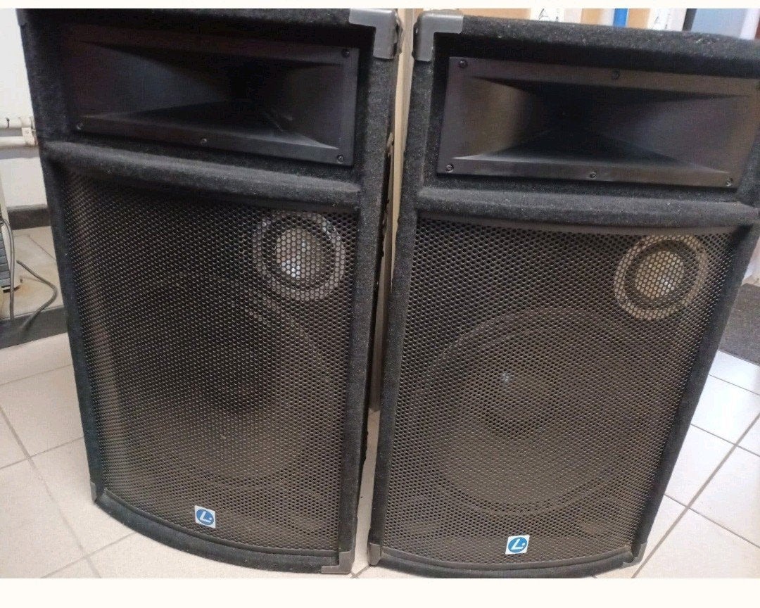 set muziekboxen Limit 200watt, Audio, Tv en Foto, Ophalen, Gebruikt, 150 watt of meer, Overige merken