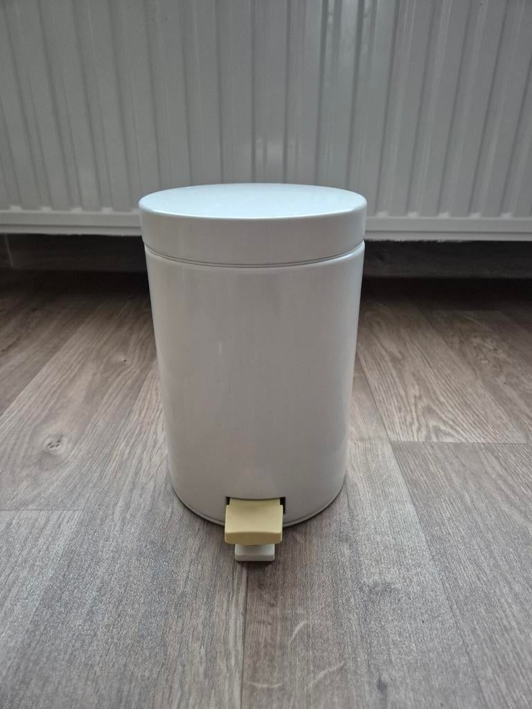 Vuilbakje met pedaal van Brabantia 🗑, Gebruikt, Met pedaal, Ophalen of Verzenden, Minder dan 10 liter