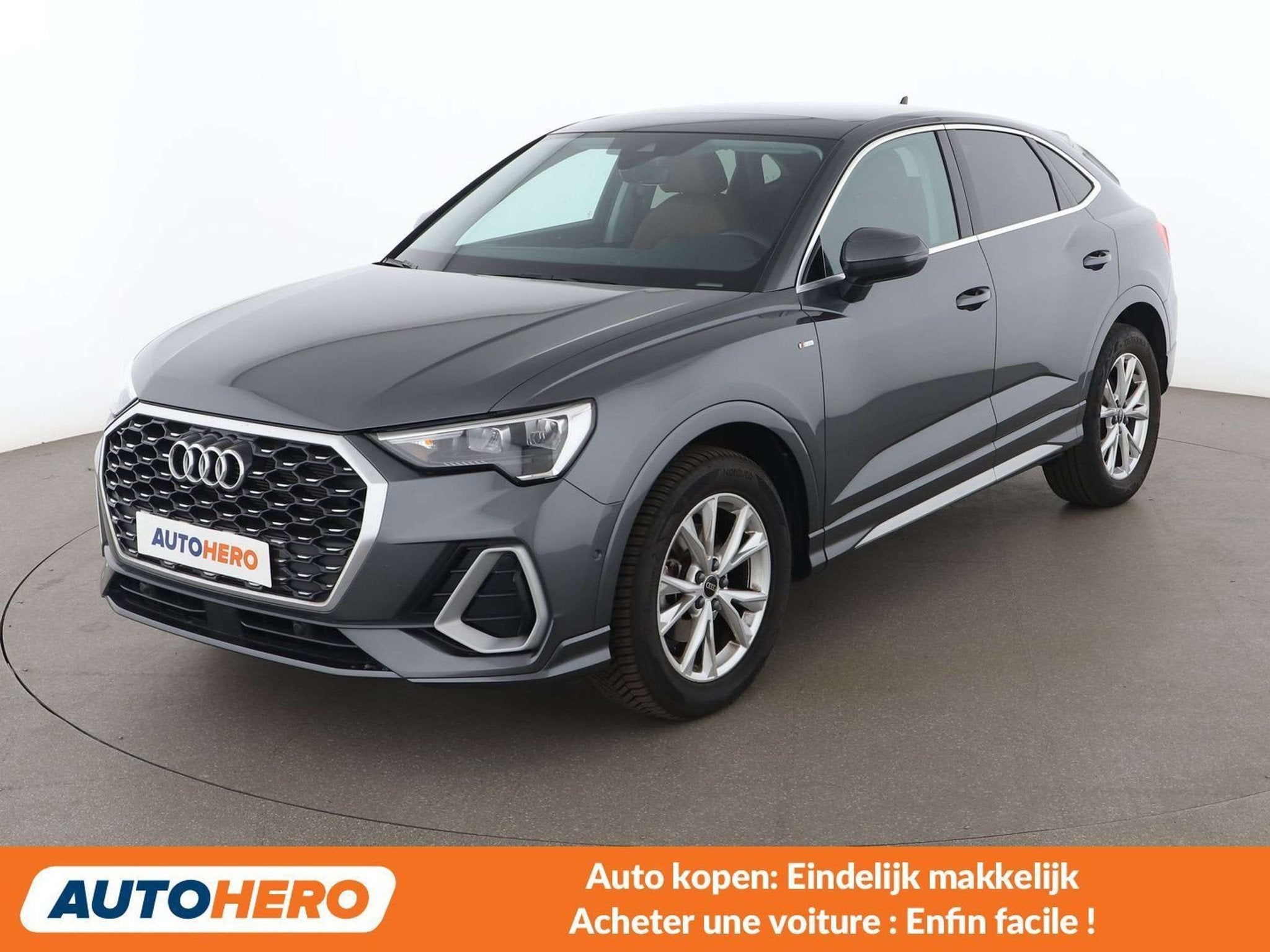 Audi Q3 35 TFSI S line (année de construction 2023), Cuir, Argent ou Gris, Achat, https://public.car-pass.be/vhr/08efb4d4-d8a4-4abb-b362-6288a45e05de