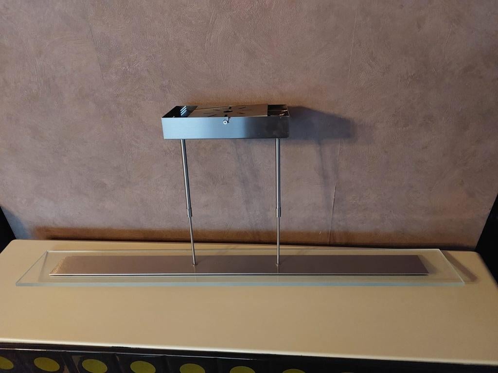 Lampe suspendue design vintage Steinhauer, Moins de 50 cm, Vintage/modern, Verre, Enlèvement