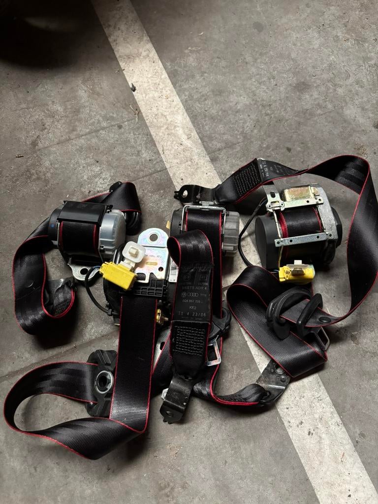 Vw polo 9n3 gti gordel set, Auto-onderdelen, Ophalen, Gebruikt