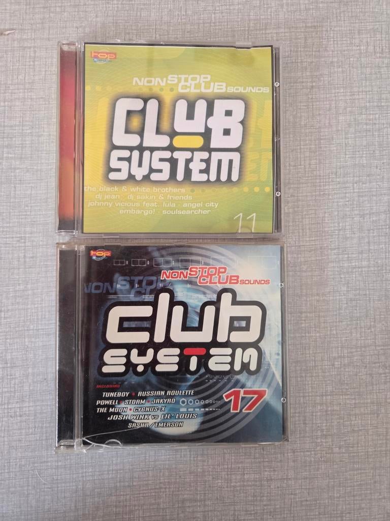 2 x Club System, Cd's en Dvd's, Ophalen of Verzenden