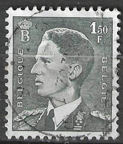 Belgique 1953 - Yvert/OBP 909 - Roi Baudouin (ST), Envoi, Affranchi, Oblitéré, Maison royale
