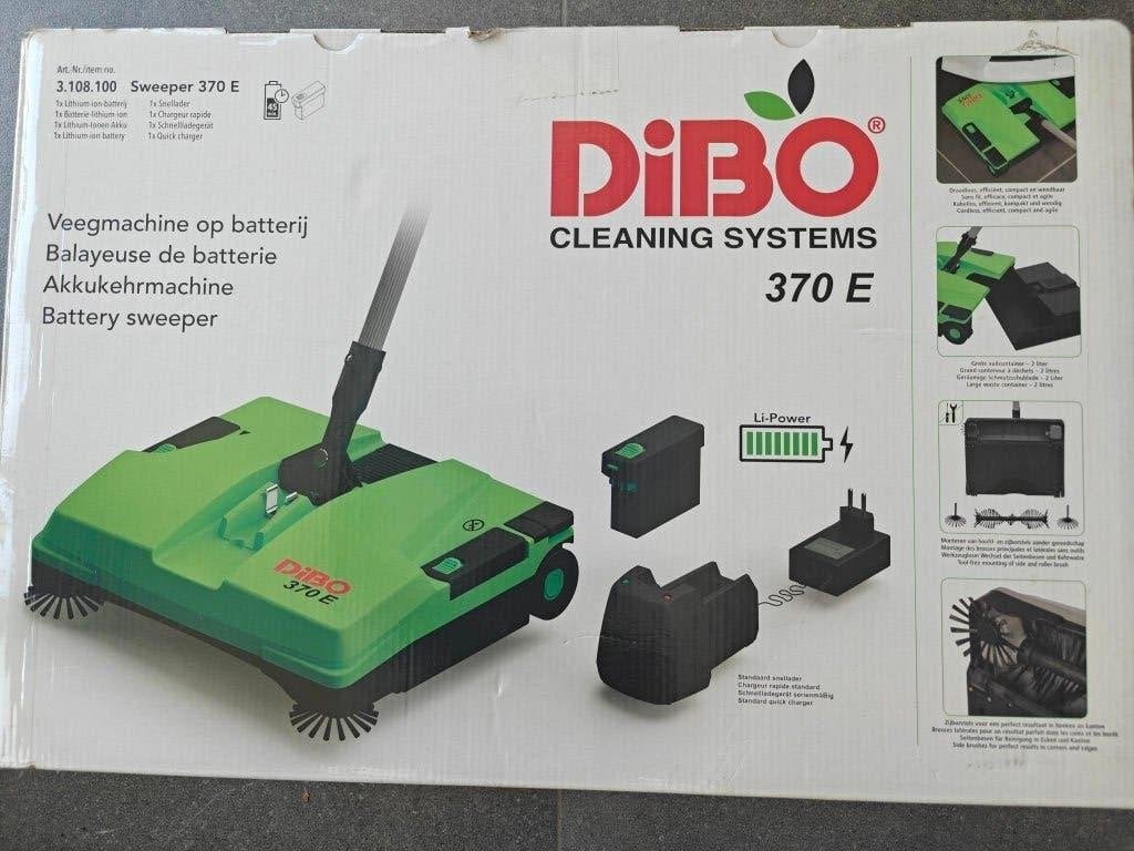 DIBO veegmachine op batterij, Elektronische apparatuur, Stofzuigers, Ophalen, Overige merken, Draadloos, Nieuw