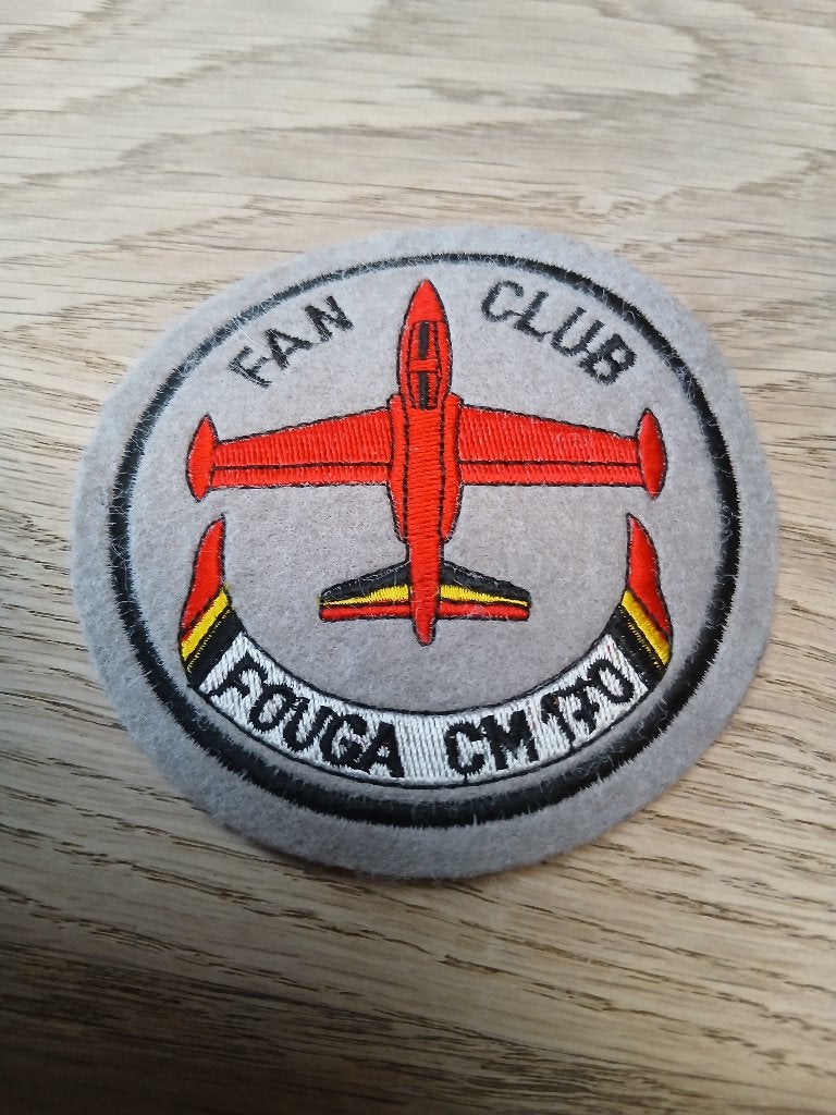 Patch fae lum Fouga CM 170 equipe acrobatique, Envoi, Armée de l'air, Emblème ou Badge