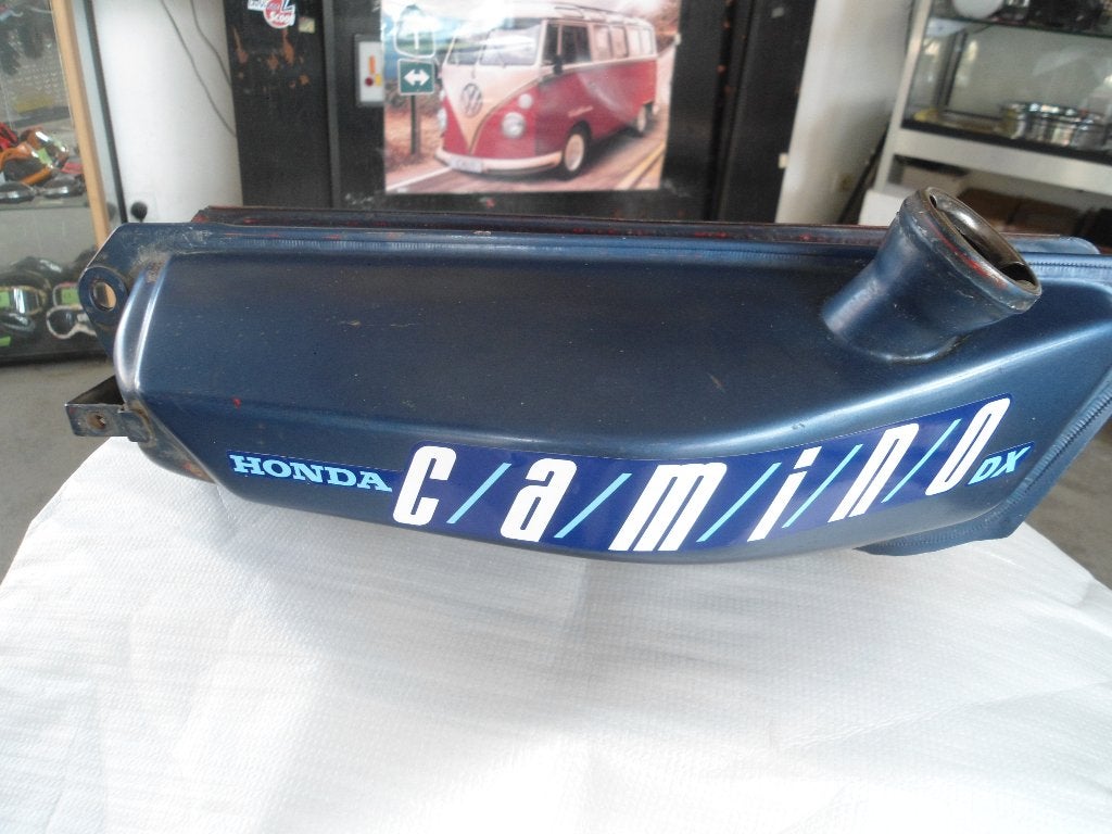 honda camino : benzine tank zonder bluts, uit te kuisen, Fietsen en Brommers, Ophalen, Zo goed als nieuw, Tank, Honda Camino