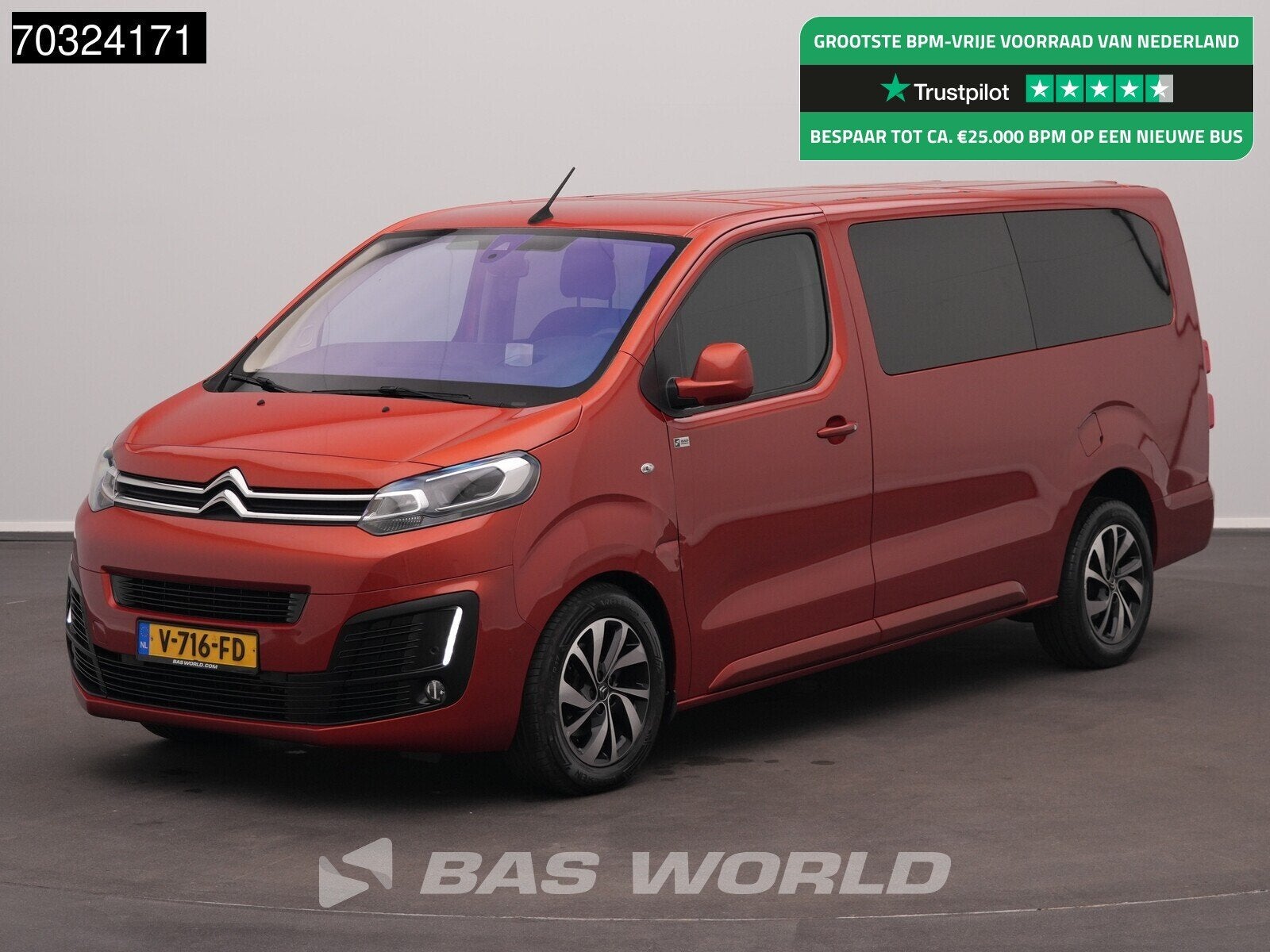 Citroën Jumpy 180pk Automaat Dubbel Cabine L3H1 LED Navi Ai, Auto's, Automaat, Stof, Euro 6, Citroën