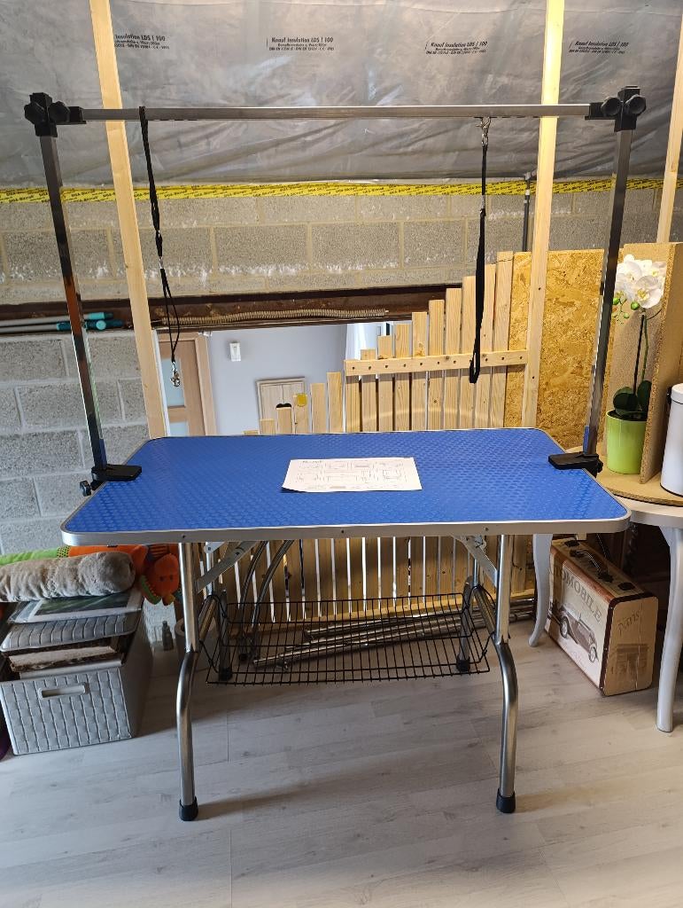 Table toilettage pliable pour chien, Animaux & Accessoires, Enlèvement, Comme neuf