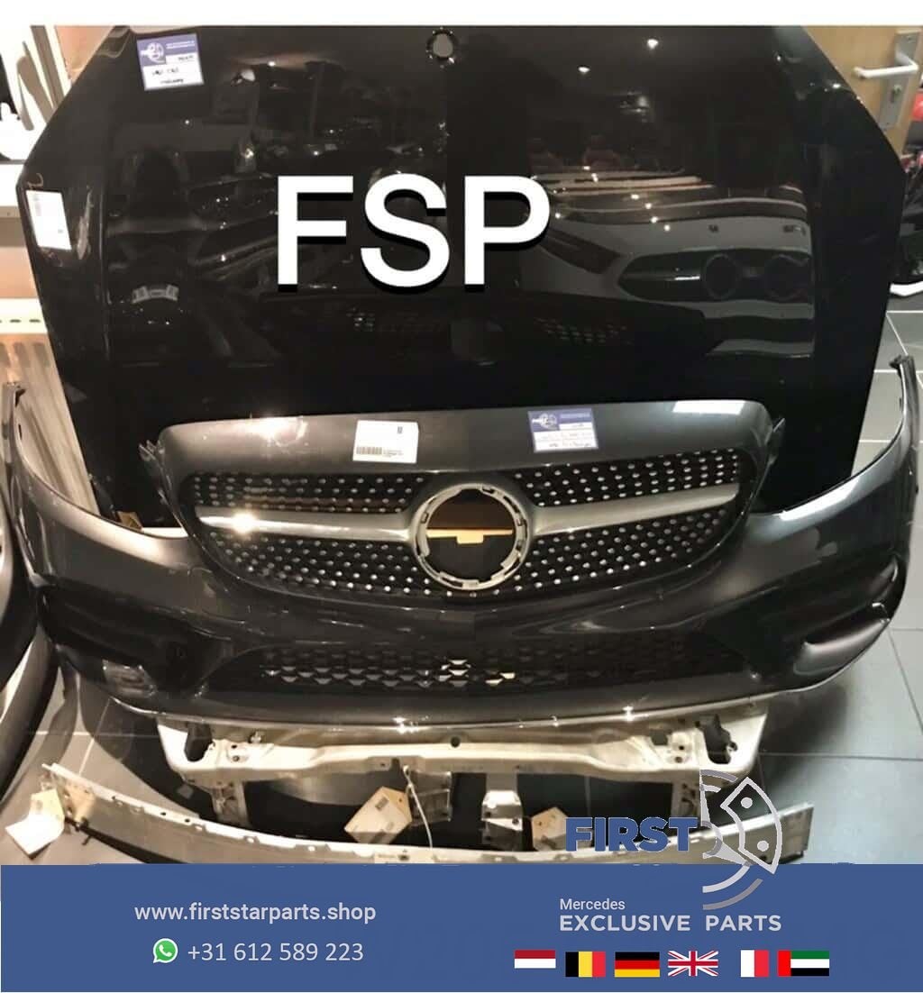 W205 C205 FACELIFT C43 AMG VOORKOP Mercedes C Klasse 2018-20, Utilisé, -, Avant, -