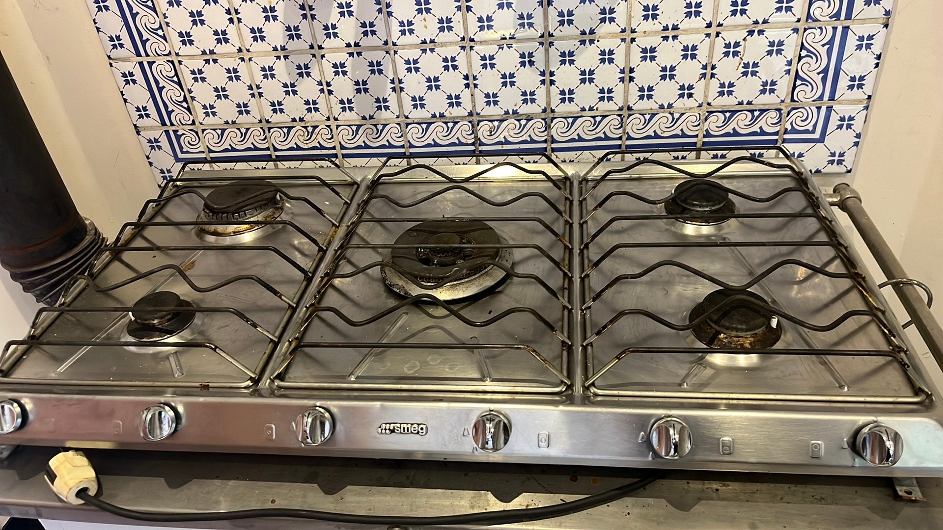 Gasfornuis SMEG, Ophalen, Gebruikt, Inbouw, Gas
