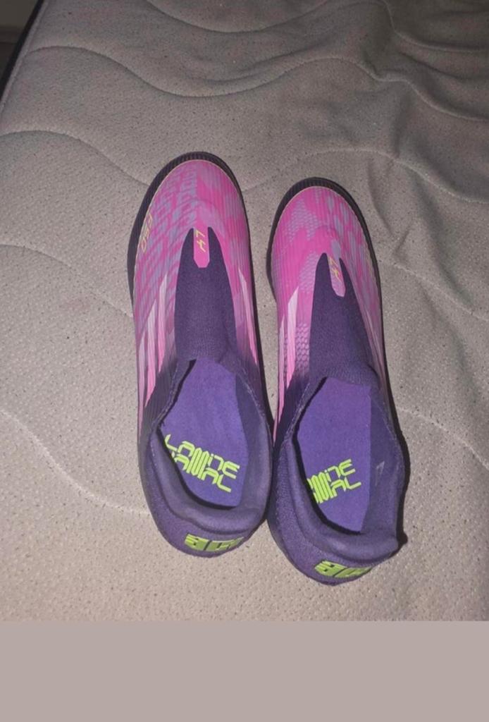 adidas F50 Lamine Yamal League Veterloze Gras / Kunstgras Vo, Sport en Fitness, Voetbal, Ophalen, Nieuw, Schoenen