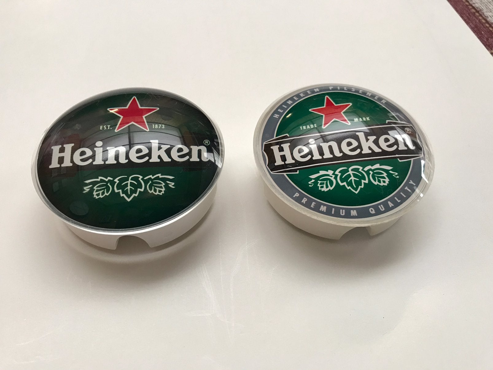 2x Heineken taplenzen verlicht, Verzamelen, Ophalen of Verzenden, Zo goed als nieuw, Overige typen