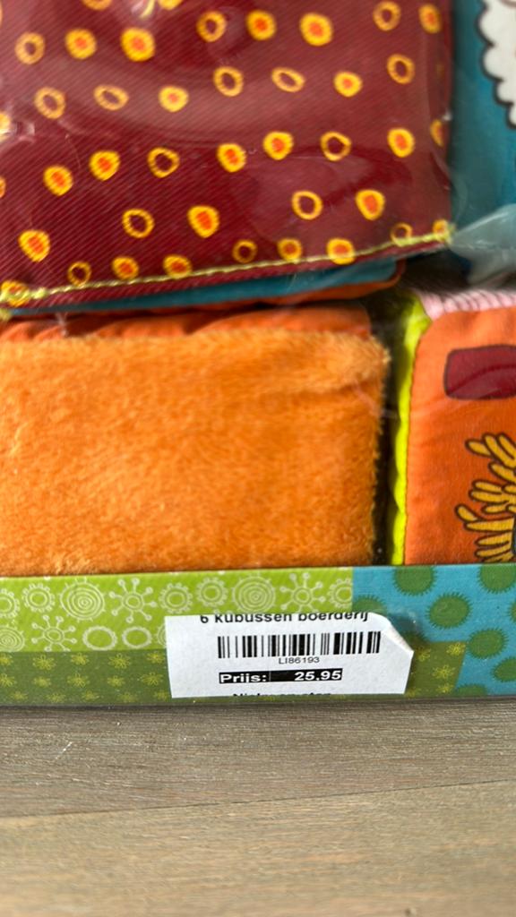 Stoffen blokken, Kinderen en Baby's, Ophalen, Zo goed als nieuw