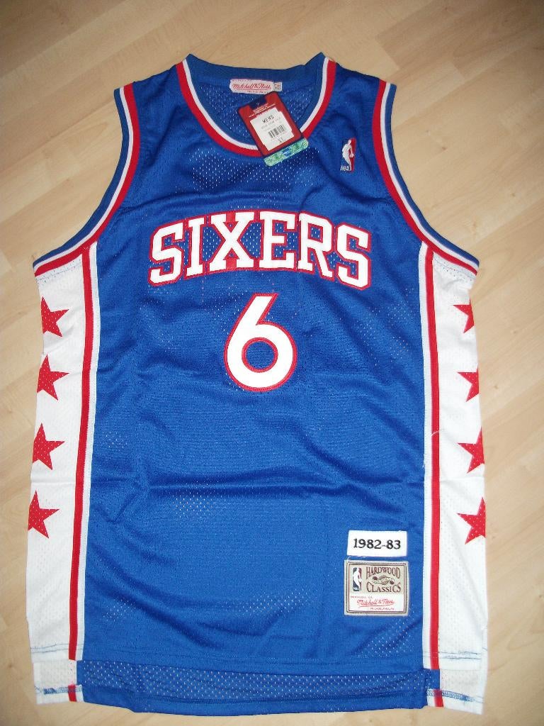 Philadelphia 76ers Retro Jersey Erving maat: XL, Sport en Fitness, Ophalen of Verzenden, Nieuw, Kleding