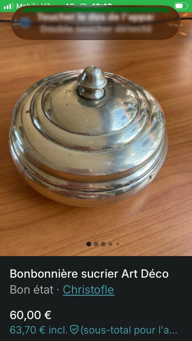 Bonbonnière Art deco, Enlèvement ou Envoi