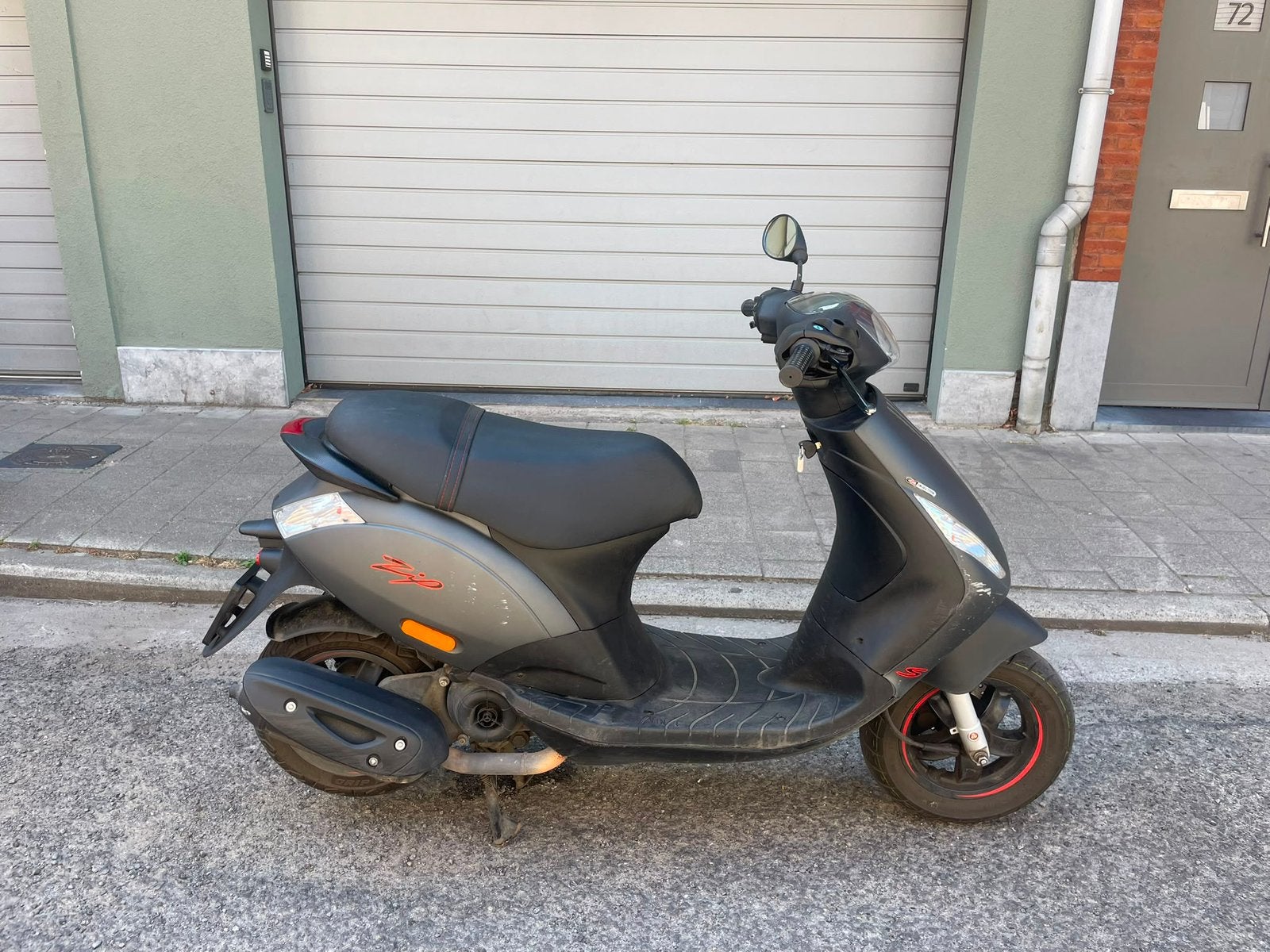 Piaggio zip 4T, Fietsen en Brommers, Ophalen, Gebruikt, Zip, Klasse B (45 km/u)
