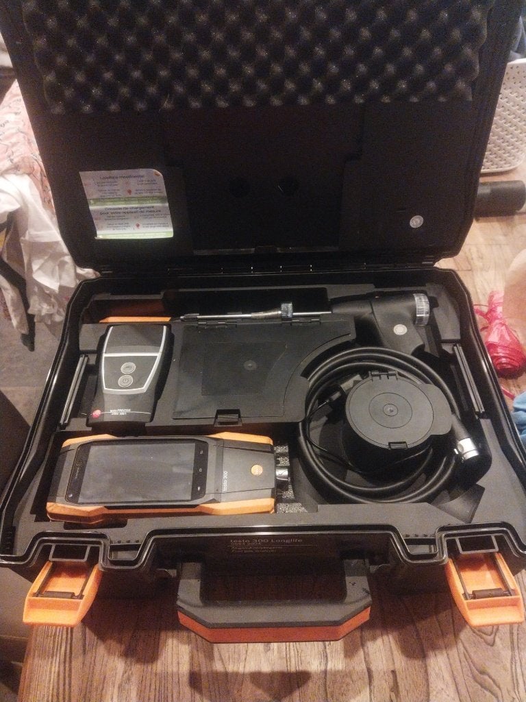 Testo 300 Longlife rookanalyser + testo 510i manometer, Ophalen, Zo goed als nieuw