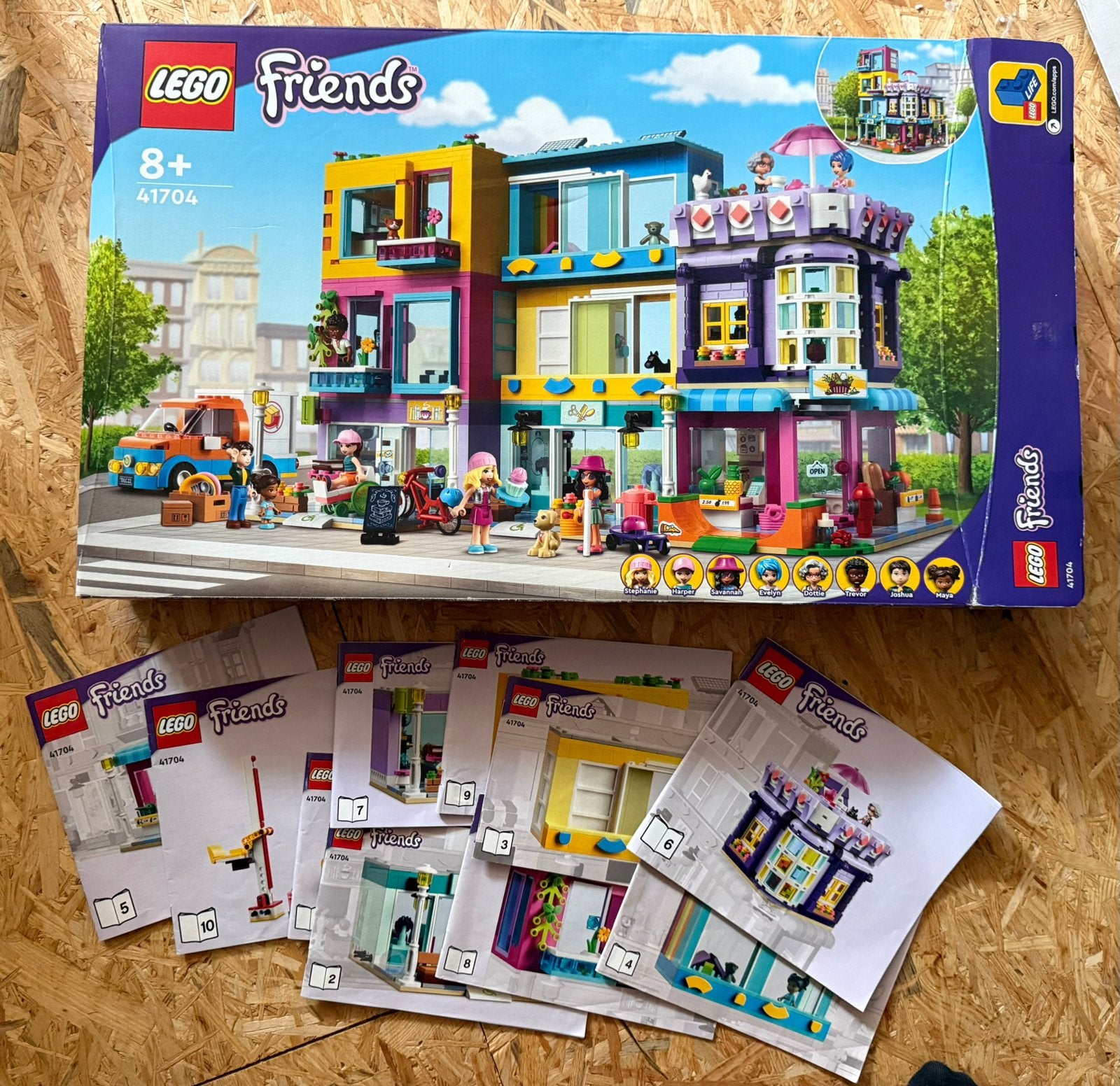 Hoofdstraatgebouw Lego friends, Enlèvement, Comme neuf, Lego, Friends