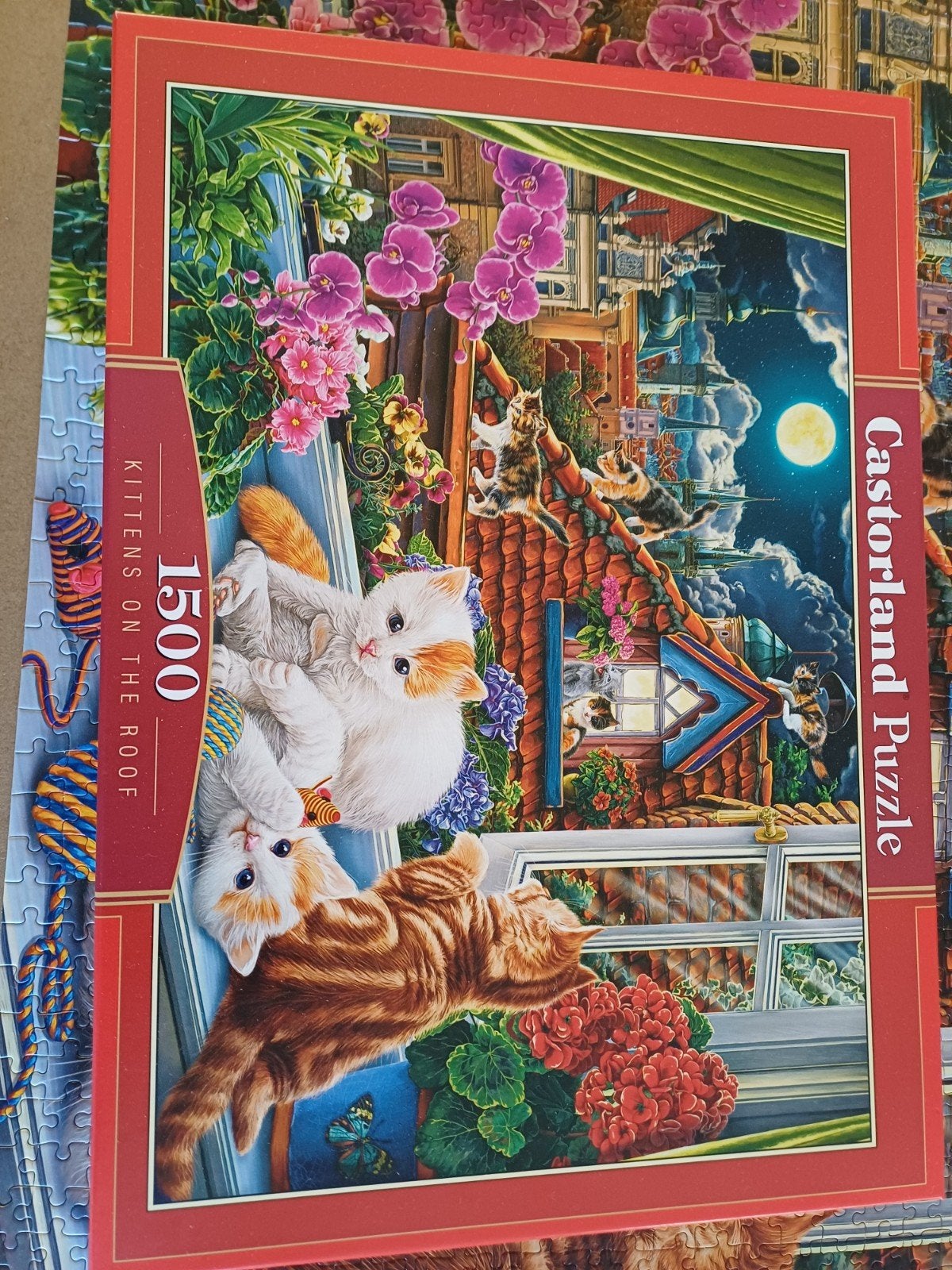 puzzel Castorland 1500 stukjes, Ophalen, 500 t/m 1500 stukjes, Zo goed als nieuw, Legpuzzel