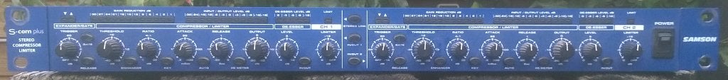 Compressor limiter Samson S-Com plus, Ophalen of Verzenden, Zo goed als nieuw, Compressor