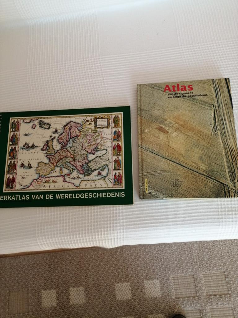 Vintage geschiedenis atlassen, Boeken, Ophalen