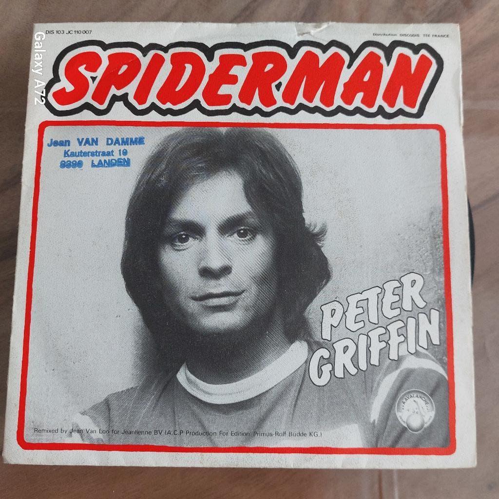 peter griffin spiderman, Gebruikt, 7 inch, Ophalen of Verzenden, Pop