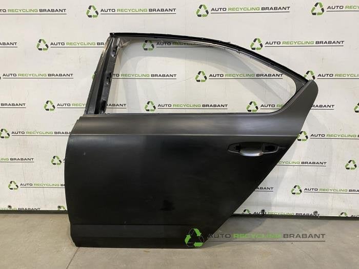 Portière 4portes arrière gauche d'un Skoda Octavia, -, 3 mois de garantie, Utilisé, Porte