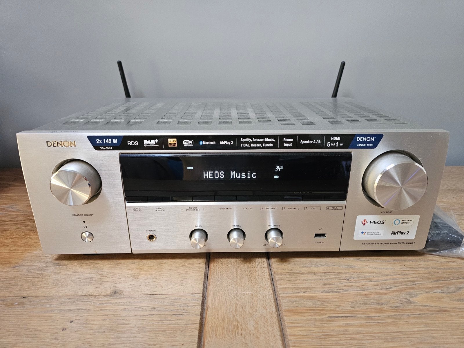 Denon dra 800h, Enlèvement