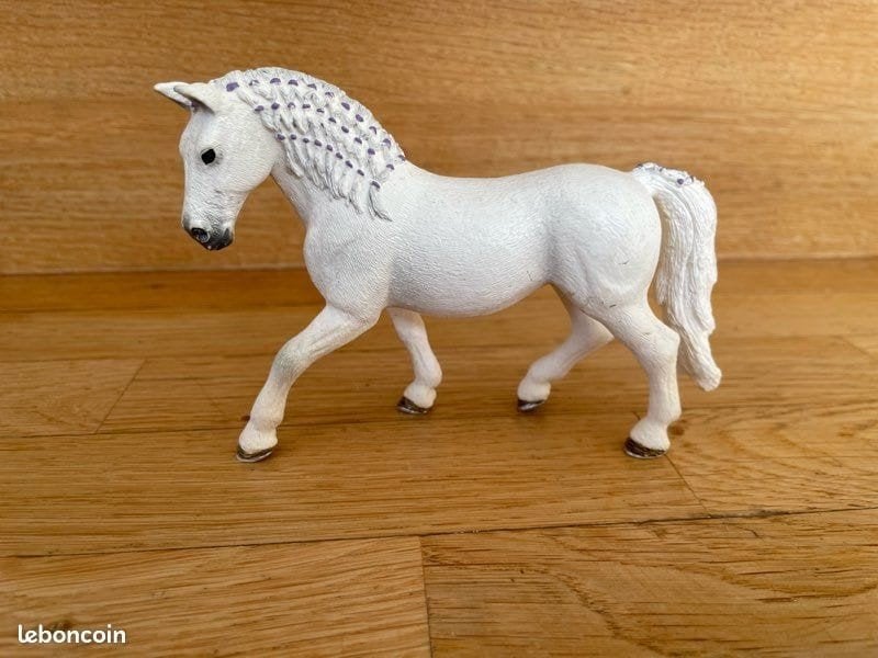 Figurine Schleich Jument Lipizzan 13819, Verzamelen, Dierenverzamelingen, Ophalen, Gebruikt, Paard, Beeldje of Figuurtje