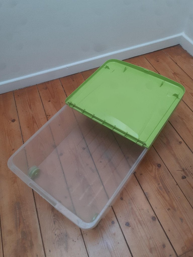 Opbergdoos met wielen, Ophalen, 40 tot 60 cm, 50 tot 75 cm, Minder dan 35 cm