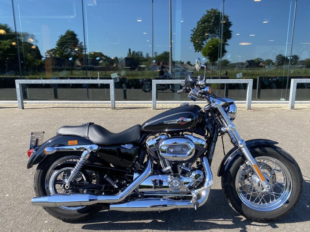 Harley-Davidson Sportster XL 1200 Custom met 12 maanden waar, Motoren, Gebruikt, 1202 cc, Meer dan 35 kW, Overig