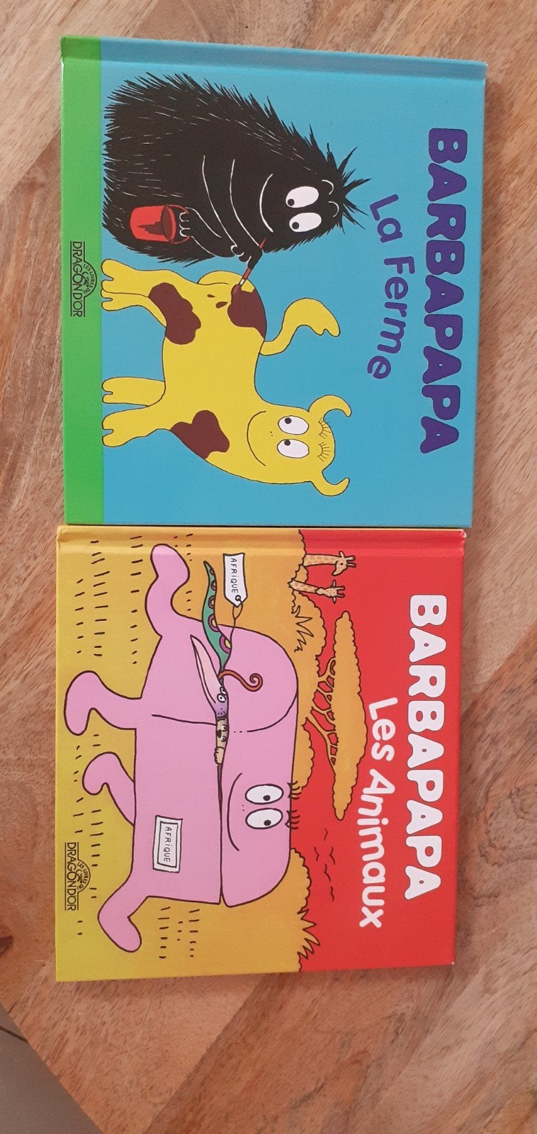 Livre barbapapa, Ophalen