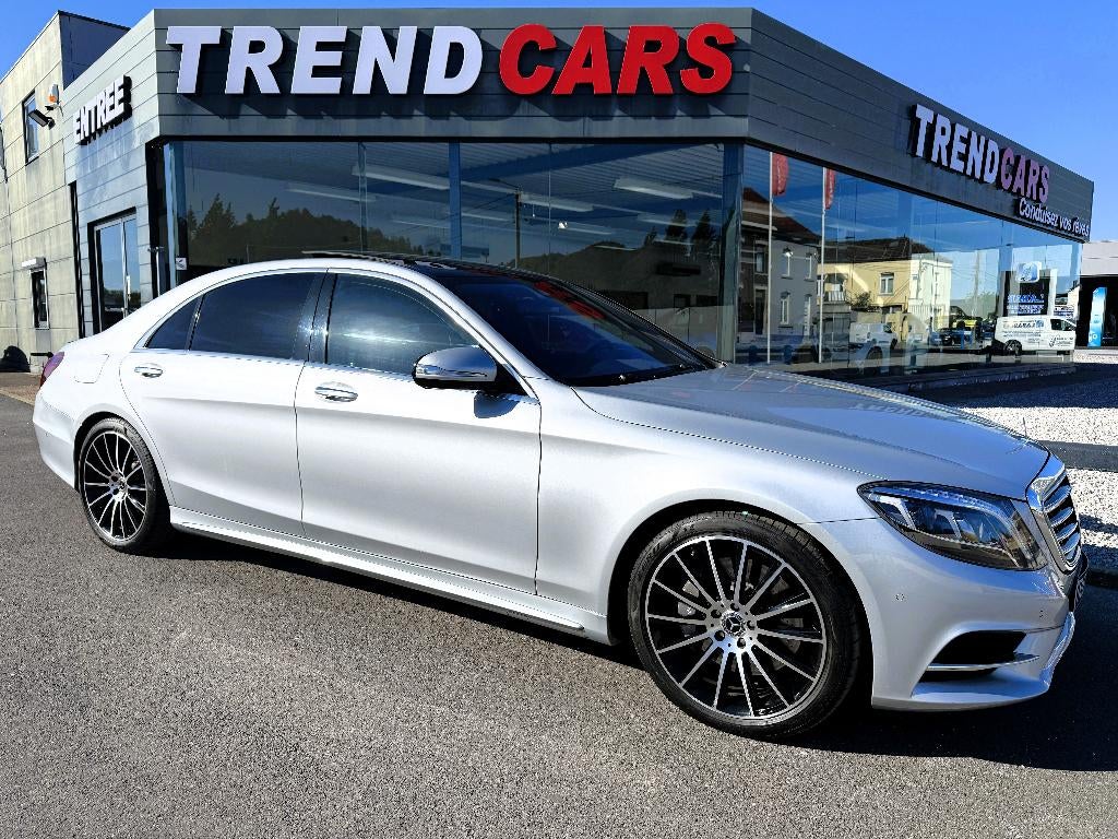MERCEDES S 350d AUT.9G-TRONIC PACK AMG TOIT PANO BURMESTER, Auto's, Automaat, 4 deurs, Achterwielaandrijving, https://public.car-pass.be/vhr/9ce02390-f044-40e4-9587-839323224d4f