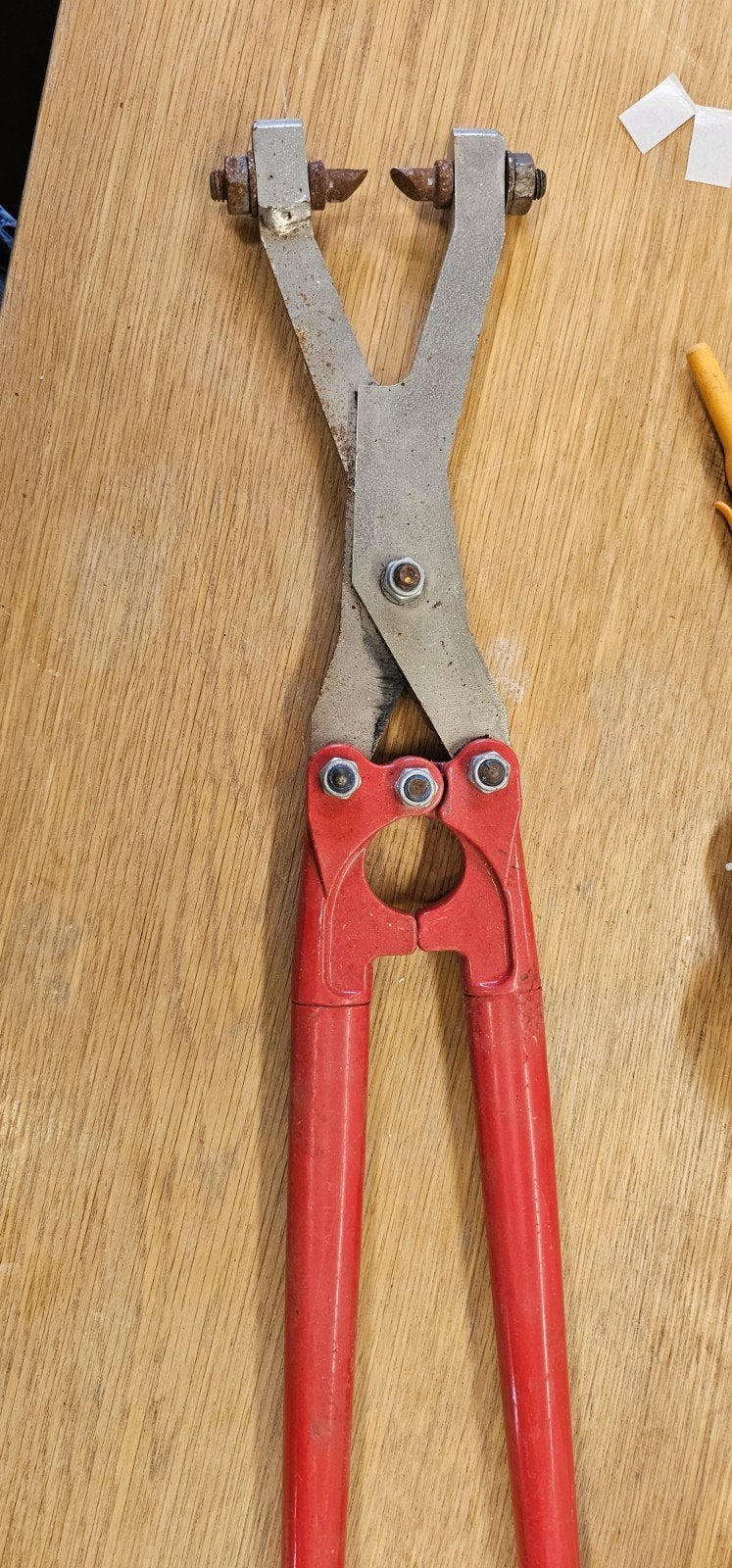 Pince à poinçonner pour bac acier et steeldeck, Bricolage & Construction, Enlèvement ou Envoi