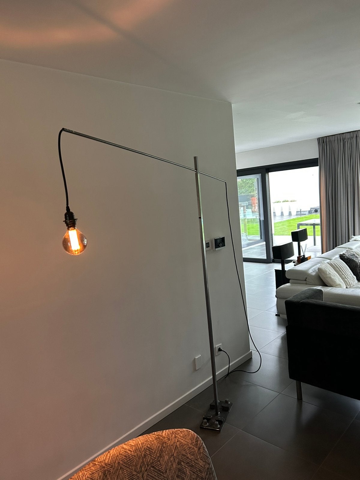 Moderne staanlamp, Ophalen, Zo goed als nieuw, Metaal, Modern