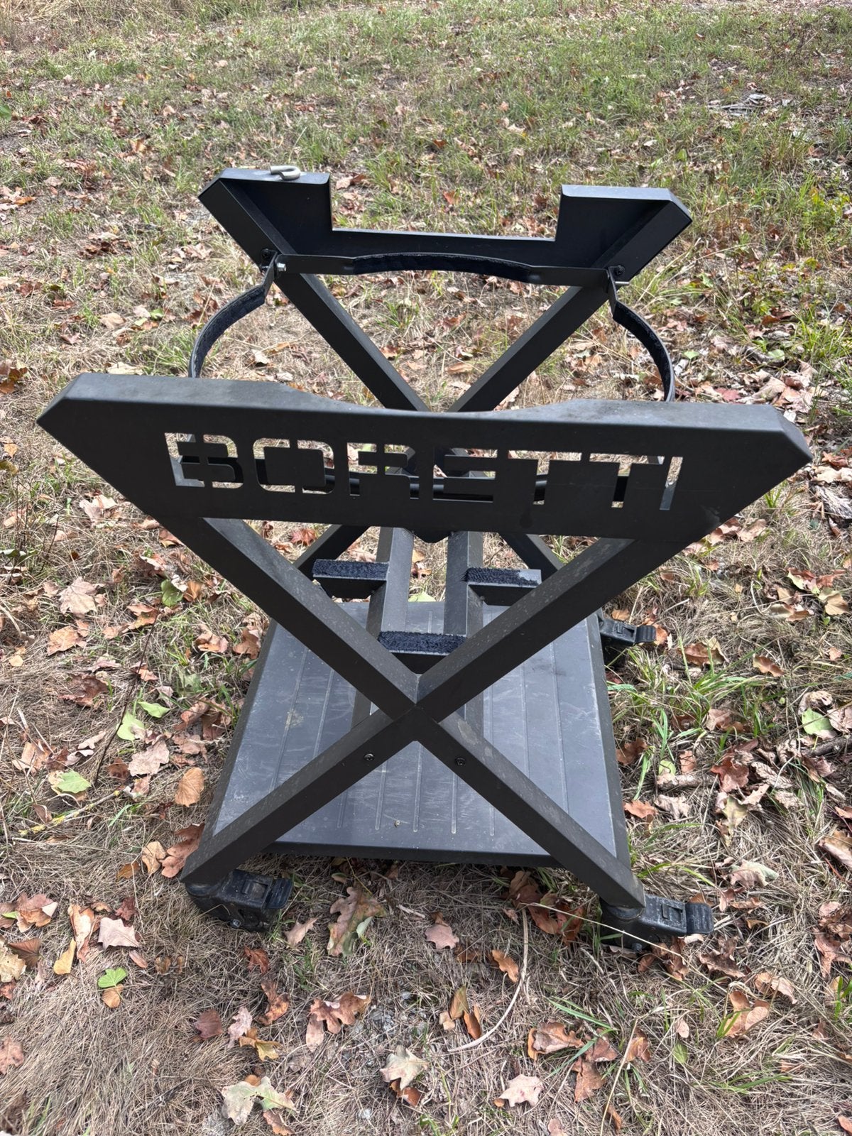 Support - chariot pour Kamado Boretti, Jardin & Terrasse, Enlèvement, Utilisé