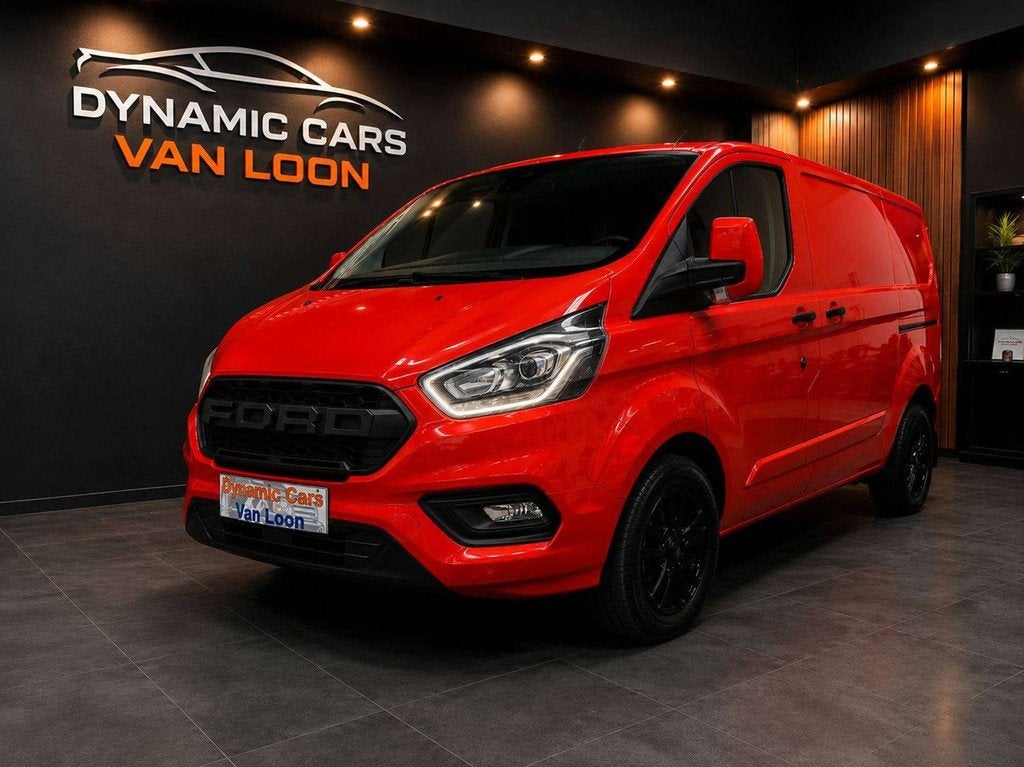 Ford Transit Custom 2.0 TDCI L1H1 170PK Airco, Car Play,Blue, 2083 kg, 4 deurs, Stof, Gebruikt