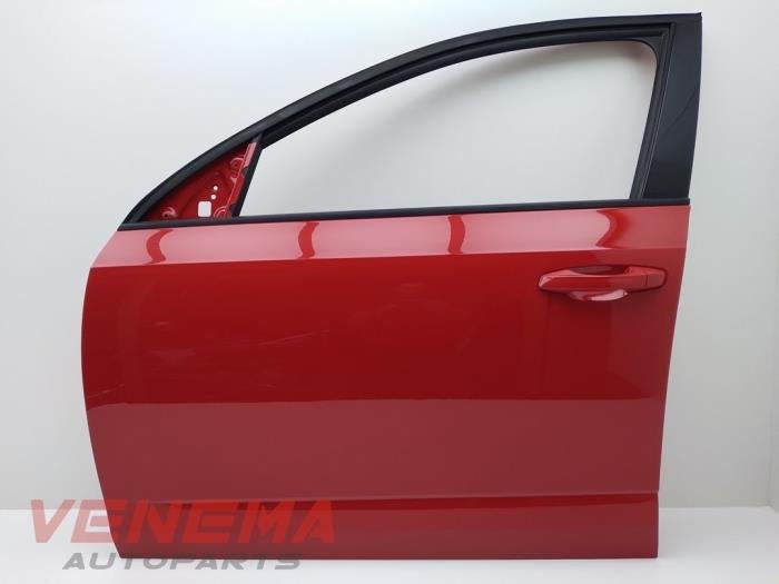 Portière 4portes avant gauche d'un Skoda Octavia (F3K), Utilisé, Skoda, Porte, -
