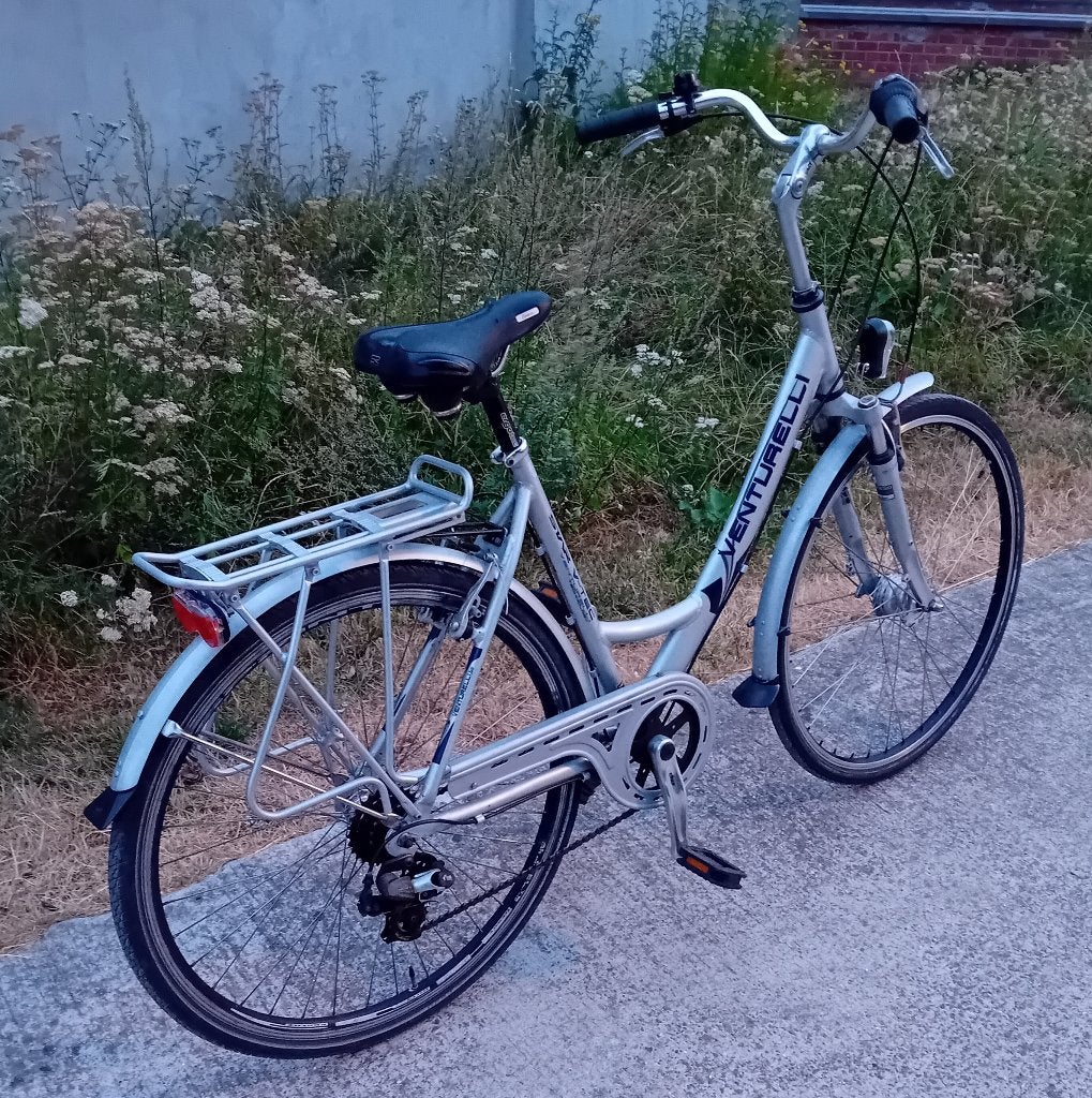Damesfiets, Fietsen en Brommers, Velgrem, Versnellingen, Zo goed als nieuw, Ophalen