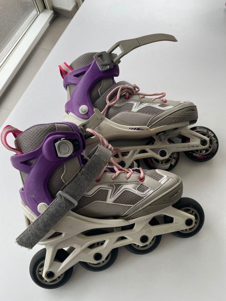 Rolschaatsen - skeelers, Sports & Fitness, Patins à roulettes alignées, Autres marques, Rollers 4 roues en ligne, Femmes, Réglable