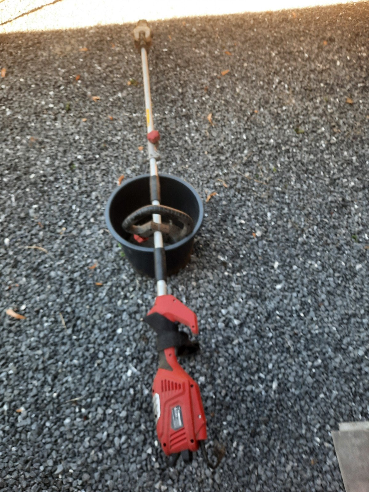 kettingzaag op elektrische, Ophalen