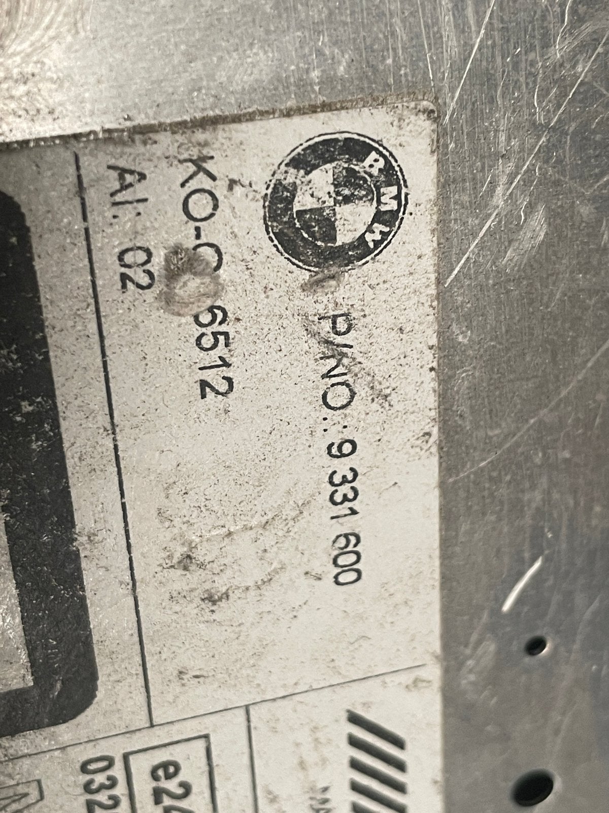 Radio BMW F20/F21 9331600, Ophalen, Gebruikt, BMW