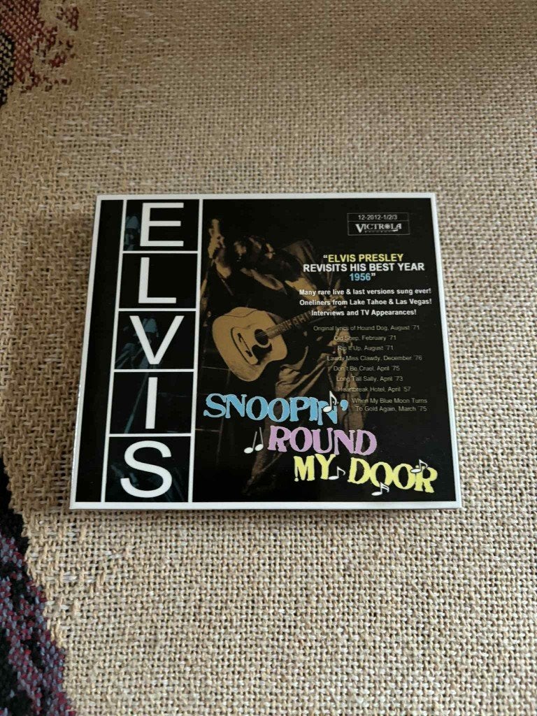 Elvis drie bootleg cdbox, snoopin' round my door, Ophalen of Verzenden, Zo goed als nieuw, Rock-'n-Roll