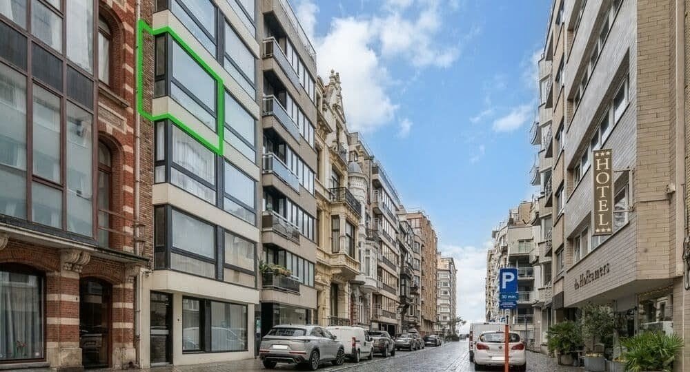 Te koop. Appartement met 1slaapkamer in centrum Oostende.