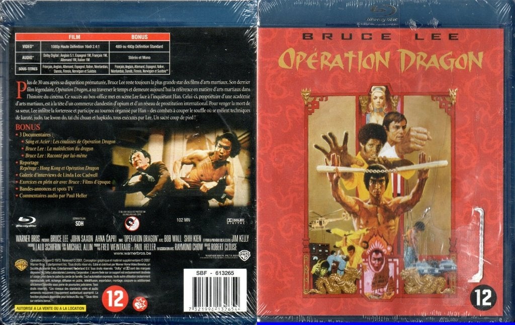 enter the dragon (blu-ray) nieuw, Cd's en Dvd's, Film, Actie, Italiaans, Ophalen of Verzenden