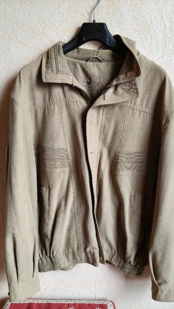 Veste homme, Enlèvement ou Envoi, Beige, Comme neuf, Taille 48/50 (M)