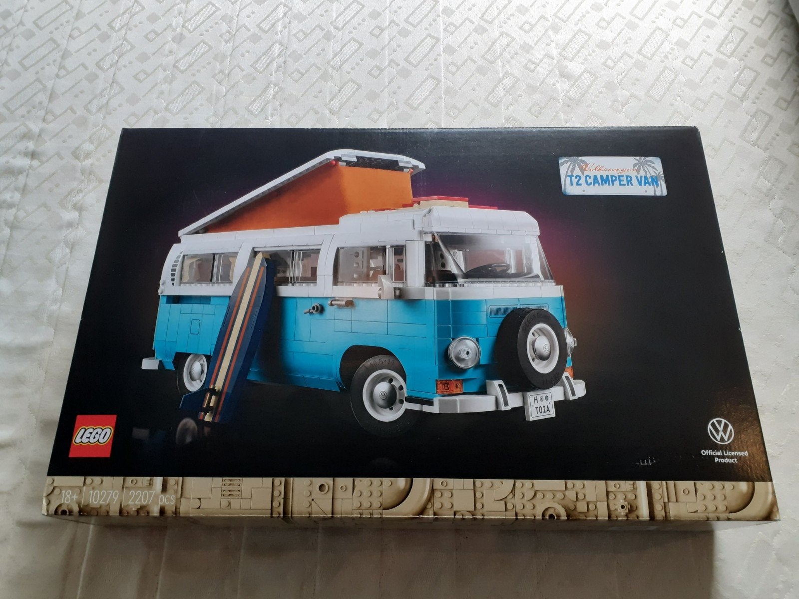 Lego Volkswagen T2 sealed, Ophalen